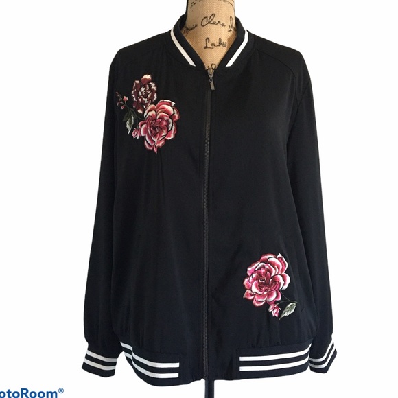 susan graver bomber jacket